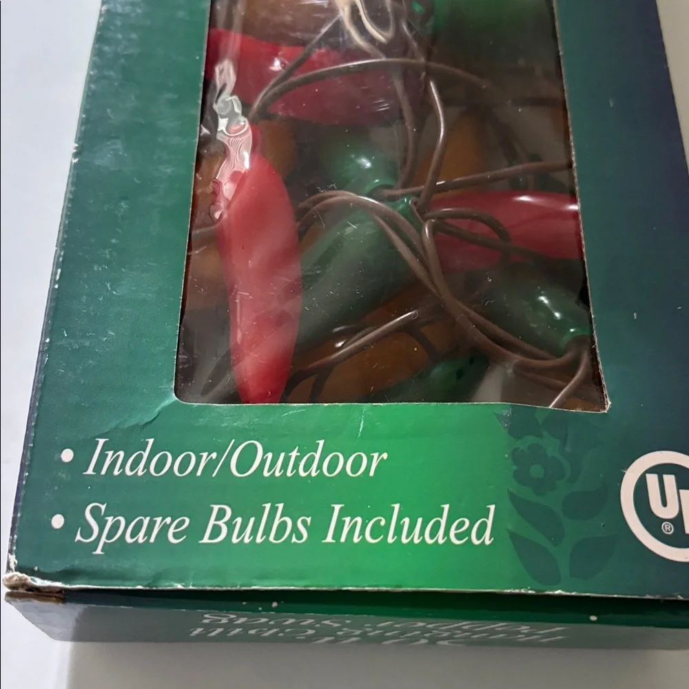Vintage 2004 50 light Hanging Chili Pepper Swag - Picture 4 of 4